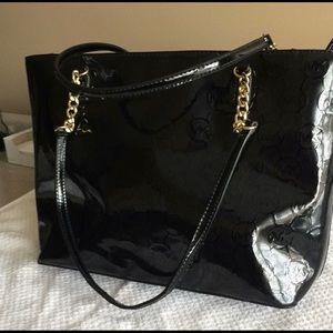 Michael Kors black patent tote !